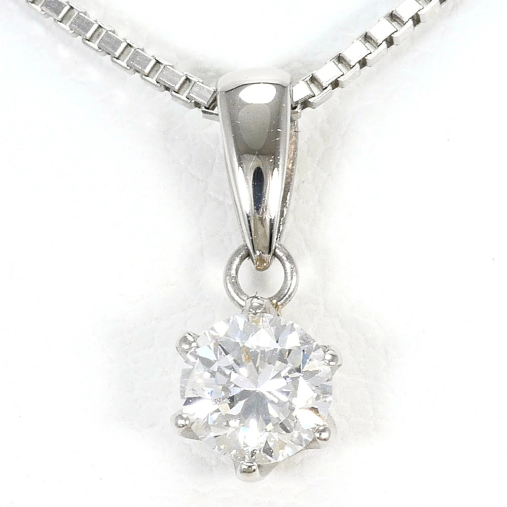 VINTAGE Silver Diamond Necklace